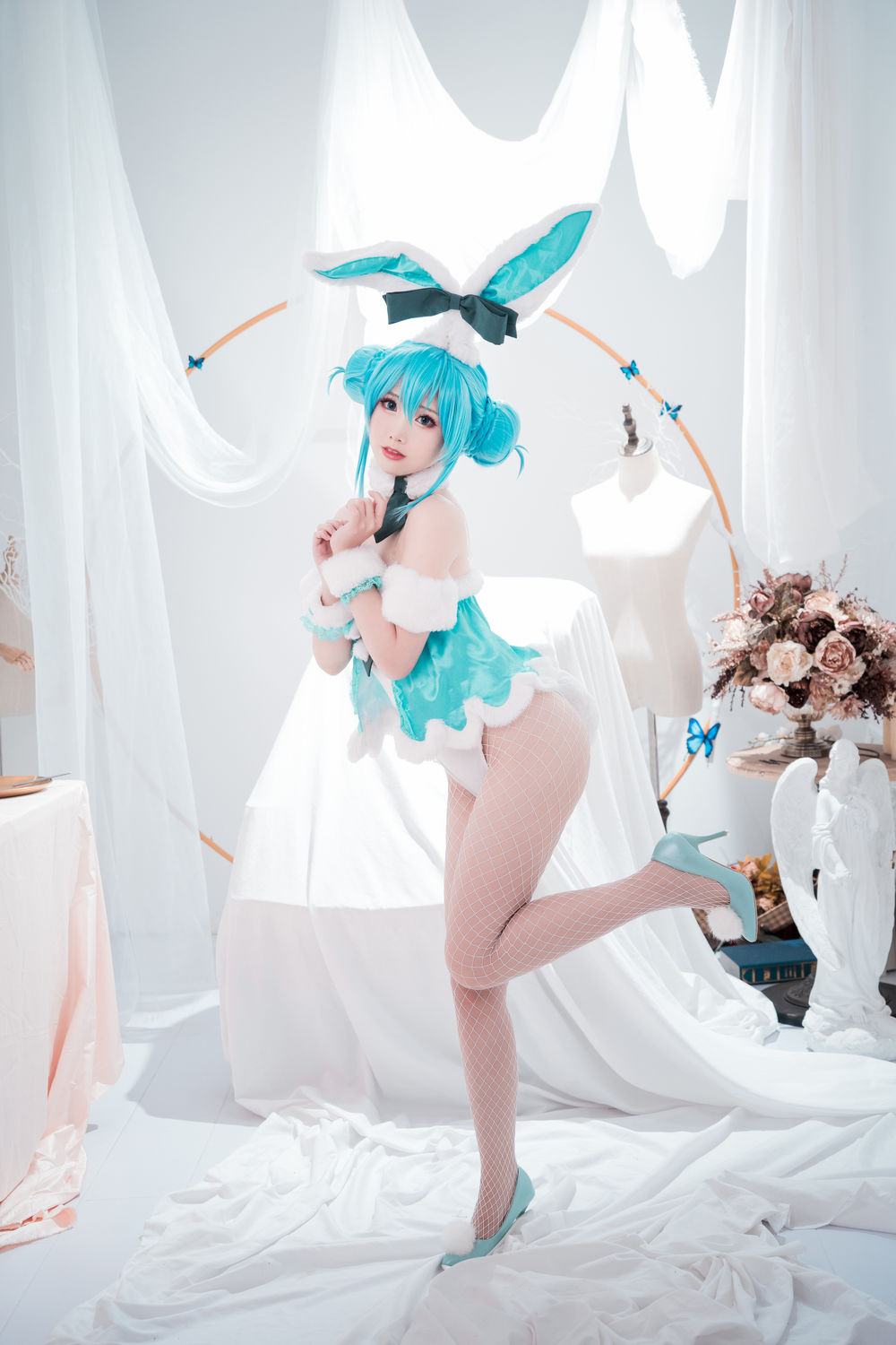 图片[1]-No.091-初音兔女郎 [17P]-飞图屋
