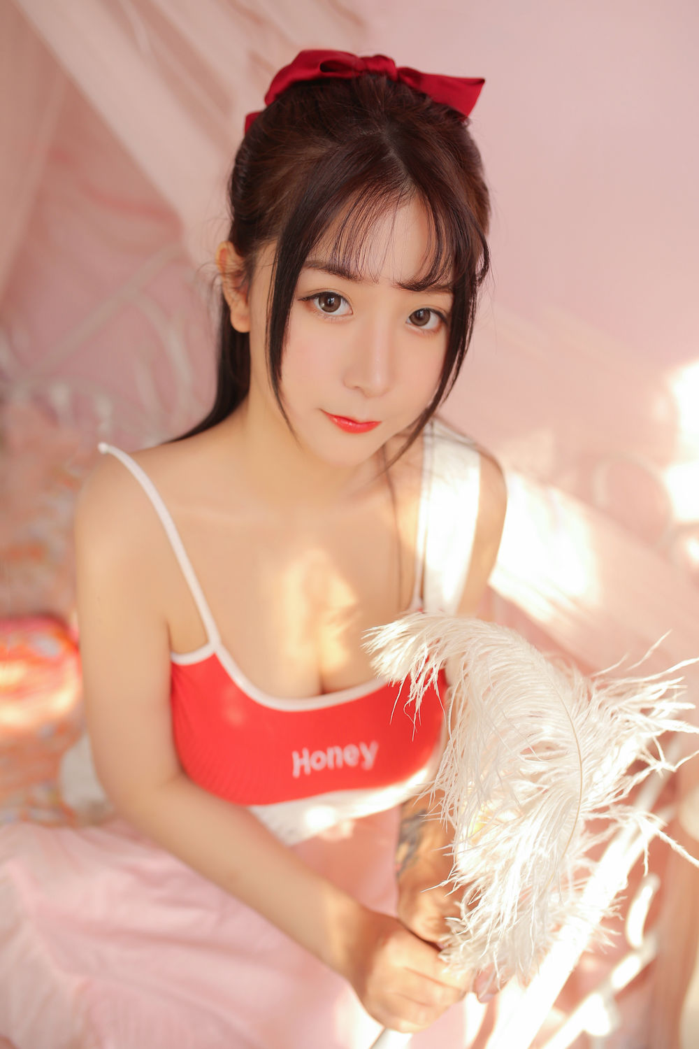 图片[1]-No.016-红色吊带 [18P]-飞图屋