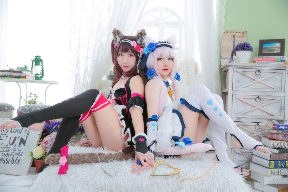 图片[1]-No.030-Vanilla & Chocola x Miya [10P]-飞图屋