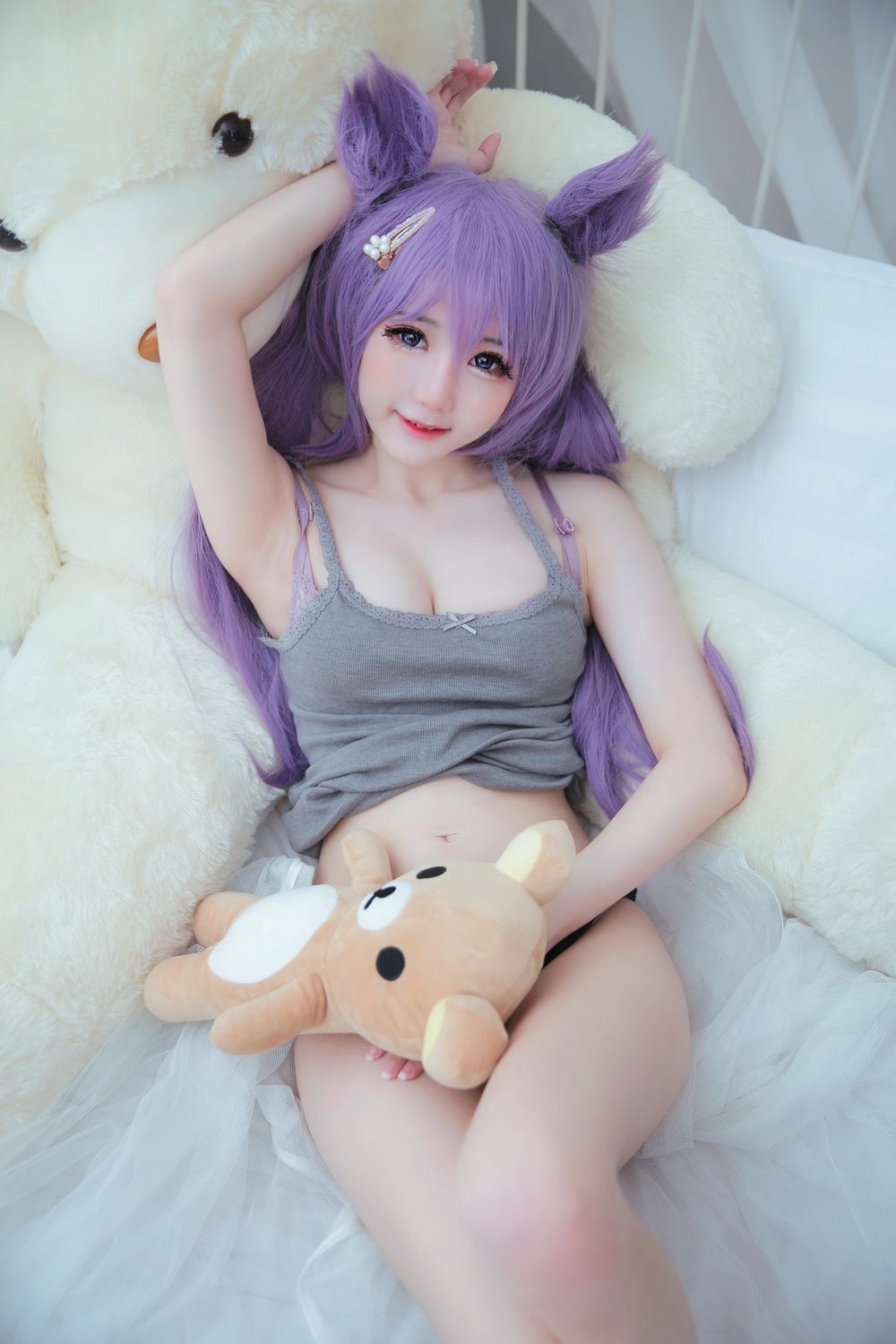 图片[1]-No.034-Keqing Lingerie [46P]-飞图屋