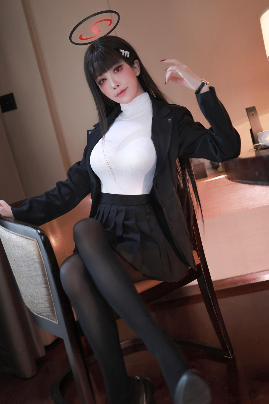图云谷[3]-No.193 – 蔚蓝档案 调月莉音 [56P]